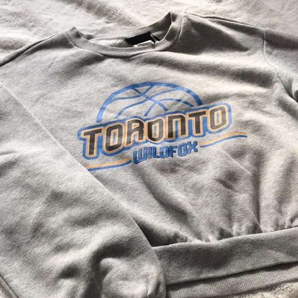 Cropped grey crew neck H&M - Picture 2 of 4